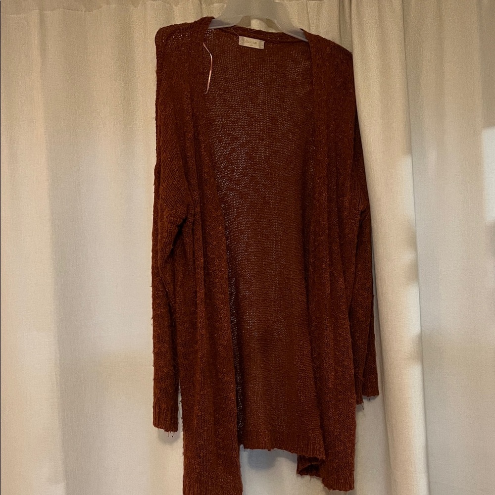 Altar'd State Warm Rust Cardigan